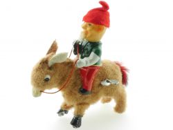 MM 552 Japan Zwerg Esel Dwarf Rider tin toy Blech Japan 