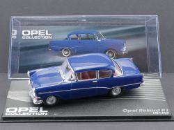 Eaglemoss Opel Rekord P I Collection 1957 1:43 blau wie NEU! OVP 
