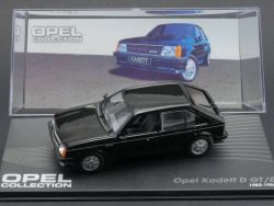 Opel Kadett D GT/E Schwarz 1983 Collection 1:43 MINT MIB OVP 