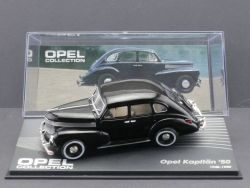 Eaglemoss Opel Kapitän '50 Collection 1:43 schwarz wie NEU! OVP 