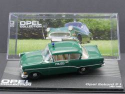 Eaglemoss Opel Rekord P I Polizei 1957 Collection 1:43 wie NEU! OVP 