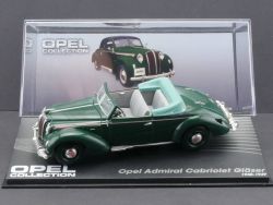 Eaglemoss Opel Admiral Cabriolet Gläser Collection 1:43  OVP 