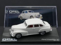 Eaglemoss Opel Kapitän 1951 Collection 1:43 weiß wie NEU! OVP 