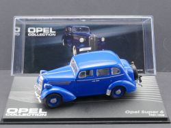 Eaglemoss Opel Super 6 1937 Collection 1:43 blau wie NEU! OVP 