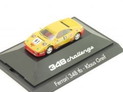 Herpa 181303 Ferrari 348 tb Challenge Klaus Greif #61 NEU! OVP 