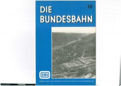 Die Bundesbahn DB Zeitschrift Mai 1955 10/55 