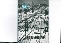 Die Bundesbahn DB Zeitschrift Januar 1969 1/69 