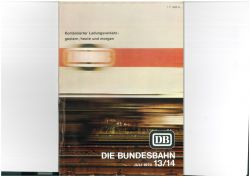 Die Bundesbahn DB Zeitschrift Juli 1970 13/14 70 