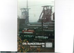 Die Bundesbahn DB Zeitschrift September 1970 18/70 