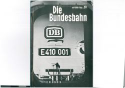 Die Bundesbahn DB Zeitschrift Oktober 1966 20/66 