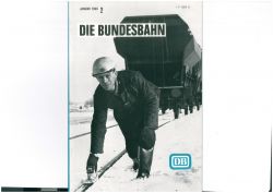 Die Bundesbahn DB Zeitschrift Januar 1968 2/68 