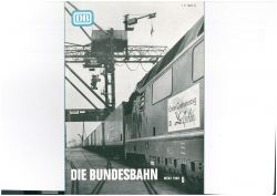 Die Bundesbahn DB Zeitschrift März 1968 5/68 