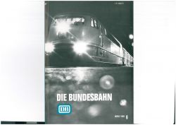 Die Bundesbahn DB Zeitschrift März 1968 6/68 