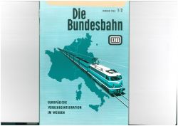 Die Bundesbahn DB Zeitschrift Januar 1965 1/2 65 