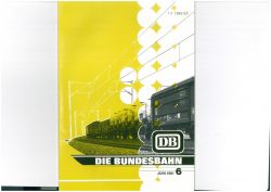 Die Bundesbahn DB Zeitschrift Juni 1981 6/81 