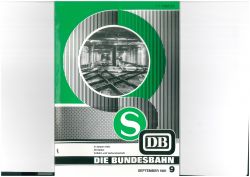 Die Bundesbahn DB Zeitschrift September 1981 9/81 