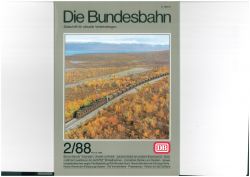 Die Bundesbahn DB Zeitschrift Februar 1988 2/88 
