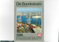 Die Bundesbahn DB Zeitschrift März 1988 3/88 