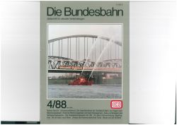Die Bundesbahn DB Zeitschrift April 1988 4/88 