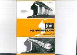 Die Bundesbahn DB Zeitschrift Oktober 1983 10/83 