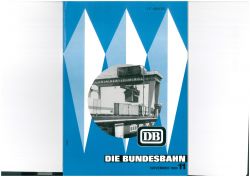 Die Bundesbahn DB Zeitschrift November 1983 11/83 