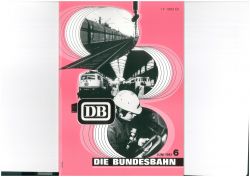 Die Bundesbahn DB Zeitschrift Juni 1983 6/83 