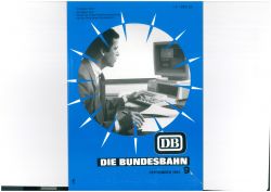 Die Bundesbahn DB Zeitschrift September 1984 9/84 