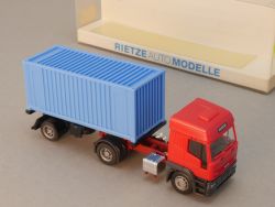 Rietze 60404 Iveco EuroTech LKW Container-Sattelzug 1:87 NEU OVP 