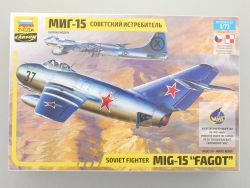 Zvezda 7317 MiG-15 Fagot Kampfflugzeug KIT Bausatz 1:72 NEU! OVP 
