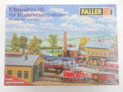 Faller Bahnhof-Set Erdingen Modellbahn Häuser NEU in Folie! OVP 