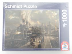 Schmidt Puzzle 58206 Fantasy Lokomotive 1.000 Teile Folie! NEU! OVP 