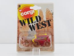 Corgi Toys 114 Wild West Pferde Postkutsche rot 1:66 MOC OVP SG 