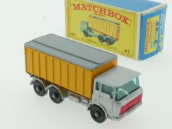 Matchbox 47 C regular wheels DAF Tipper Truck Originalkarton OVP 