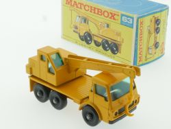 Matchbox 63 C regular Dodge Crane Truck Near MINT Box OVP 