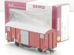 Bemo 2250 222 Gedeckter Güterwagen FO Gbv 4442 H0m Schmalspur OVP 
