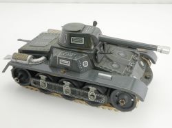 Gescha 65-6 Manövrier Tank Panzer Uhrwerk Militär Original! 