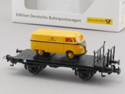 Sachsenmodelle Flachwagen Xf VW Bus Transporter T1 Post NEU! OVP 