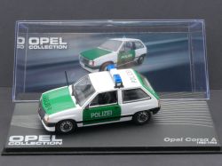 Eaglemoss Opel Corsa A Polizei 1982 Collection wie NEU! OVP 