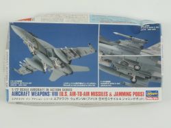 Hasegawa 35113 Aircraft Weapons VIII US Air-to-Air 1:72 wie NEU OVP 