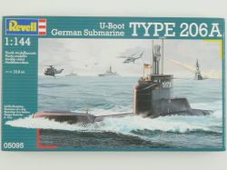 Revell 05095 Deutsches U-Boot Type 206A Submarine Kit 1:144 OVP 