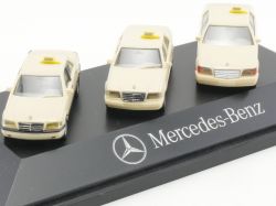 Herpa Sondermodell Mercedes MB Taxi-Set C- E- S-Klasse NEU! OVP 