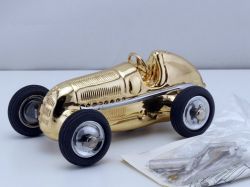Schuco 1050 Studio Mercedes Grand Prix Uhrwerk gold-farbig! 