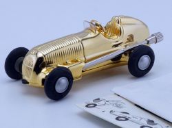 Schuco 1043/2 Mercedes Grand Prix 1935 Micro-Racer gold-farbig! SG 