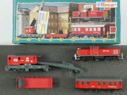Roco 43146 Bauzug-Set mit Diesellok BR 290 Kran und 2x Wagen OVP 
