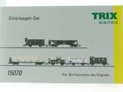 Minitrix 15070 Güterwagen-Set Bayern K.Bay.Sts.B.Spur N NEU! OVP 