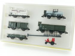 Minitrix 15113 Güterwagen-Set Bayern K.Bay.Sts.B. N wie NEU! OVP 