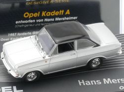 Opel Collection Kadett A Silber Designer-Serie H. Mersheimer OVP 