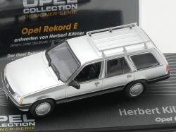 Opel Collection Rekord E Silber Designer-Serie H. Killmer OVP 