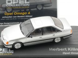 Opel Collection Omega A Designer-Serie H. Killmer 1:43 wie NEU! OVP 