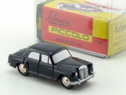 Schuco 01651 Piccolo Mercedes 180 W 120 Ponton schwarz Modellauto OVP 